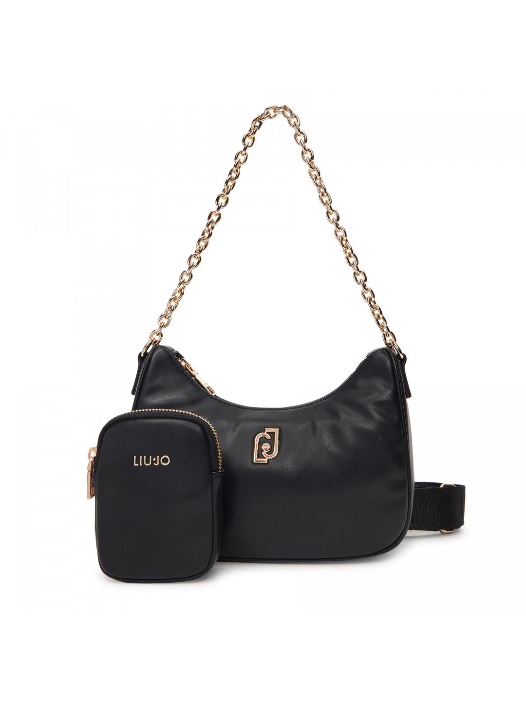 Kabelka Liu Jo S Hobo AF5180 E0077 Černá
